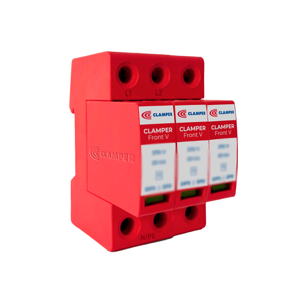 DPS CLAMPER Front V Tripolar 175V 15kA 3+0 Classe II 027085