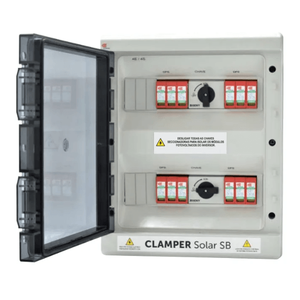 STRING BOX CLAMPER SOLAR SB 1000V 32A 4E/4S P24 029454