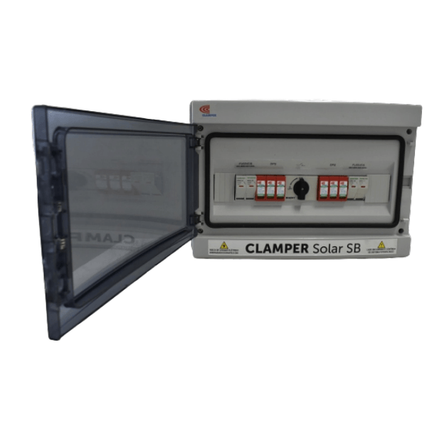 STRING BOX CLAMPER SOLAR SB 600V 15A 2E/2S FP18 018471